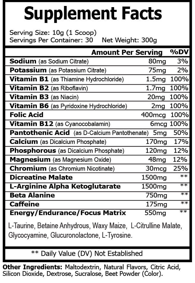 Pre-Workout - Watermelon Burst